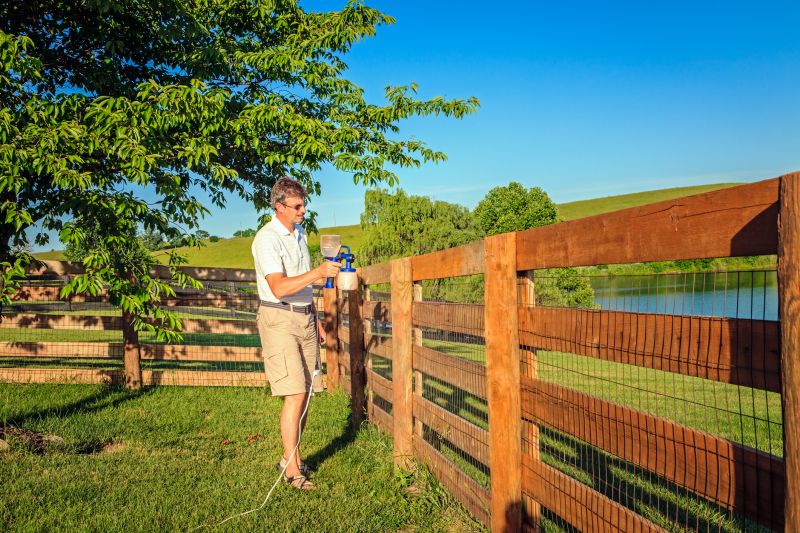 Wood Fence Staining in Waco, TX